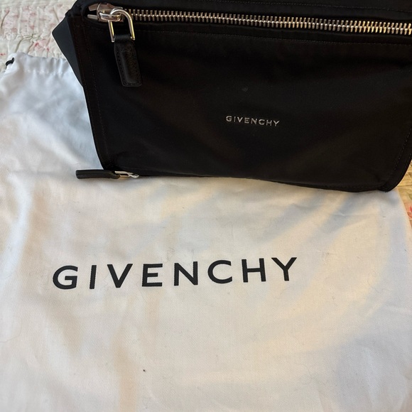 Givenchy Black Crossbody Bag with Logo Strap - Picture 11 of 11